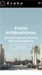 Mobile Screenshot of eveha-international.com